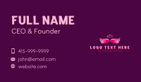 Angel Wings Support Business Card