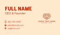 Lion Mane Business Card example 4