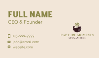 Healthy Organic Coconut Business Card