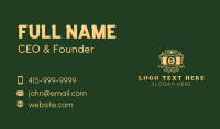 Bank Money Vault Business Card Design