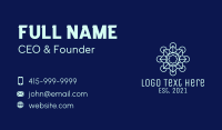 Blue Lantern Decor  Business Card