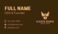 Yellow Dove Charity Business Card