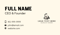 Wild Snake Skull  Business Card