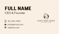Horse Mane Business Card example 3
