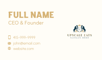 Elegant Horse Crest Business Card Image Preview