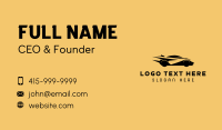 Speed Business Card example 3