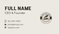 Author Hand Quill Business Card