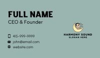 Cute Nighttime Baby Business Card