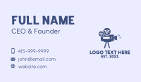Movie Producer Business Card example 2