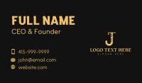 Fashion Apparel Boutique Business Card Design