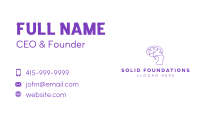 Brain Mind Counseling Business Card