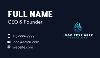 Security Lock Technology Business Card