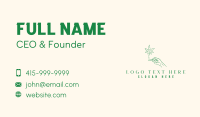 Marijuana Weed Smoker Business Card