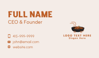 Brunch Business Card example 2
