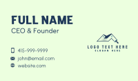 House Roof Paint Brush Business Card Design