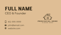 Home Builder Contractor Business Card Image Preview