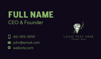 Botanical Diamond Gem Business Card