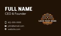 Carpentry Business Card example 2