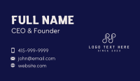 Marketing R & P Monogram Business Card