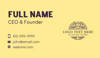 Swirl Chef Hat Business Card