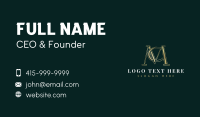 Luxury Premium Business Letter MC Business Card