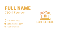 Simple Home Construction  Business Card