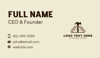 Hardware Fixing Tools Business Card