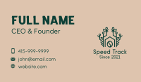 Coffee Farm House  Business Card