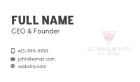 Delicate Business Card example 3
