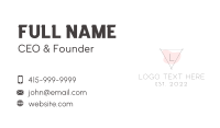 Elegance Business Card example 1