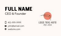 Wildlife Business Card example 2