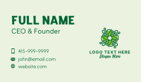 Nature Vine Cross  Business Card