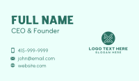 Modern Letter X Symbol Business Card