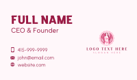 Woman Lingerie Fashion Business Card