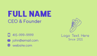 Shoe Designer Business Card example 4