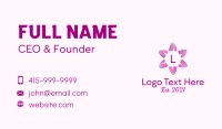 Linear Business Card example 2