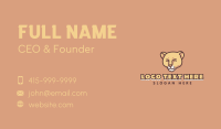 Wild Cougar Character Business Card