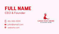 Stylish Fashion Dress Business Card