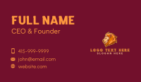 Lion Wild Animal Business Card