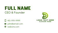 Corporate Real Estate Letter Business Card