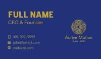 Bronze Moroccan Centerpiece Business Card Image Preview