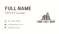 Chimpanzee Business Card example 1