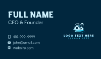 Power Washing Sanitation Business Card Design