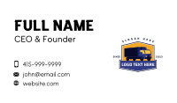 Logistics Truck Delivery Business Card