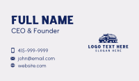 Tanker Truck Trucking Transport Business Card Design