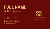 Celtic Knot Snake Business Card