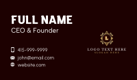 Luxury Decorative Ornamental Business Card