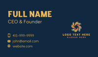 Tech Artificial Intelligence Business Card