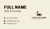 Shih Tzu Dog Grooming Business Card