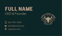 Outdoor Bull Ranch Business Card